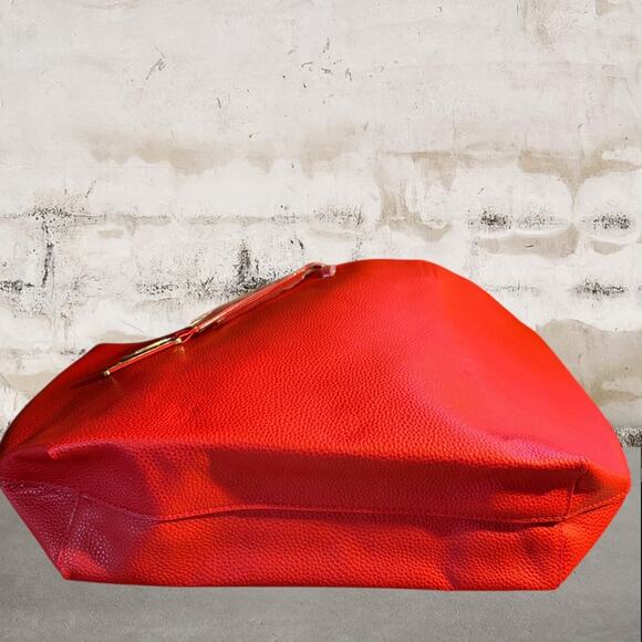 Badgley Mischka Red Tote Bag - Picture 6 of 7